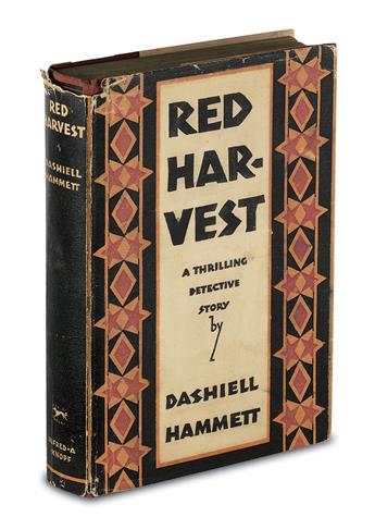 HAMMETT, DASHIELL. Red Harvest.